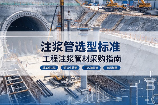 城西注浆管选型标准