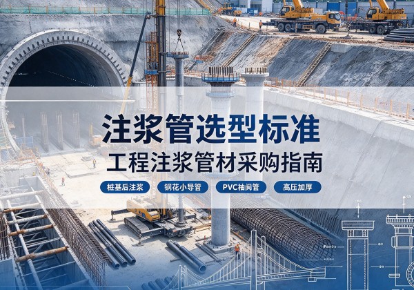 城西注浆管选型标准
